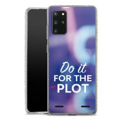 Carry Case Hülle Transparent/glitter ohne Band