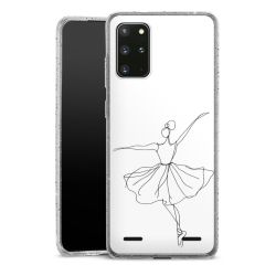 Carry Case Hülle Transparent/glitter ohne Band