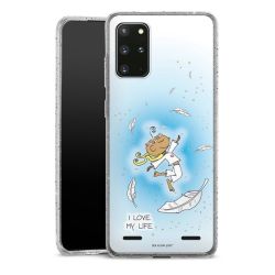 Carry Case Hülle Transparent/glitter ohne Band