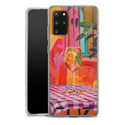 Carry Case Hülle Transparent/glitter ohne Band