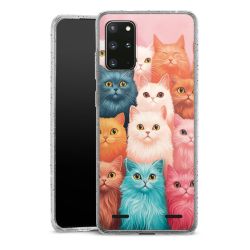 Carry Case Hülle Transparent/glitter ohne Band