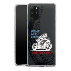 Carry Case Hülle Transparent/glitter ohne Band