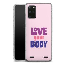 Carry Case Hülle Transparent/glitter ohne Band