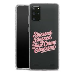 Carry Case Hülle Transparent/glitter ohne Band