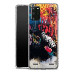 Carry Case Hülle Transparent/glitter ohne Band