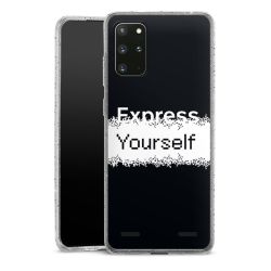 Carry Case Hülle Transparent/glitter ohne Band