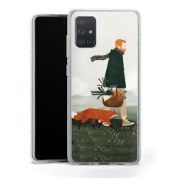 Carry Case Hülle Transparent/glitter ohne Band