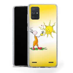 Carry Case Hülle Transparent/glitter ohne Band