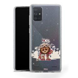 Carry Case Hülle Transparent/glitter ohne Band