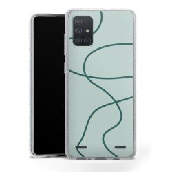 Carry Case Hülle Transparent/glitter ohne Band