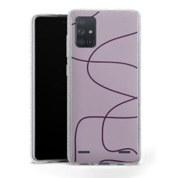 Carry Case Hülle Transparent/glitter ohne Band