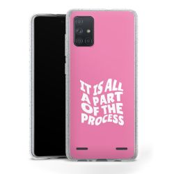 Carry Case Hülle Transparent/glitter ohne Band