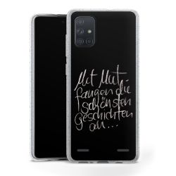 Carry Case Hülle Transparent/glitter ohne Band