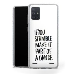 Carry Case Hülle Transparent/glitter ohne Band