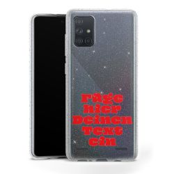 Carry Case Hülle Transparent/glitter ohne Band