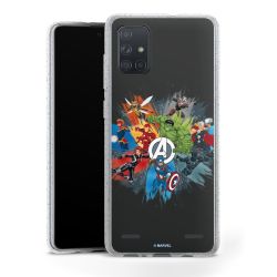 Carry Case Hülle Transparent/glitter ohne Band