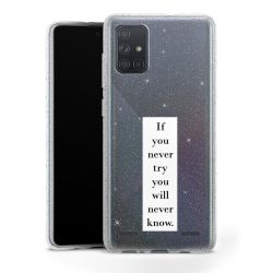 Carry Case Hülle Transparent/glitter ohne Band