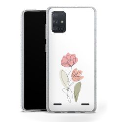 Carry Case Hülle Transparent/glitter ohne Band