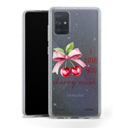 Carry Case Hülle Transparent/glitter ohne Band