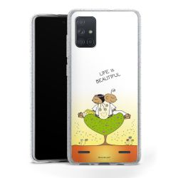 Carry Case Hülle Transparent/glitter ohne Band