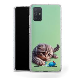 Carry Case Hülle Transparent/glitter ohne Band