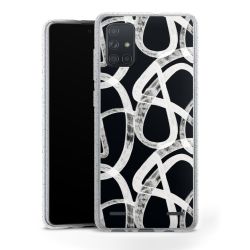 Carry Case Hülle Transparent/glitter ohne Band