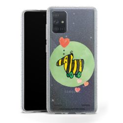 Carry Case Hülle Transparent/glitter ohne Band