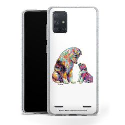 Carry Case Hülle Transparent/glitter ohne Band