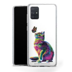 Carry Case Hülle Transparent/glitter ohne Band