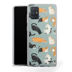 Carry Case Hülle Transparent/glitter ohne Band