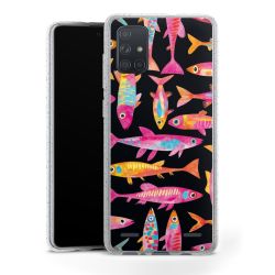 Carry Case Hülle Transparent/glitter ohne Band