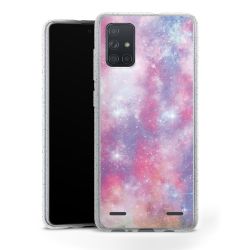 Carry Case Hülle Transparent/glitter ohne Band