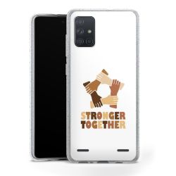 Carry Case Hülle Transparent/glitter ohne Band