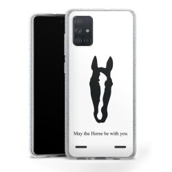 Carry Case Hülle Transparent/glitter ohne Band