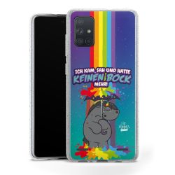 Carry Case Hülle Transparent/glitter ohne Band