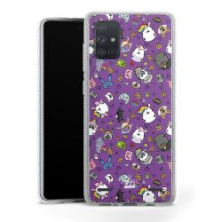 Carry Case Hülle Transparent/glitter ohne Band