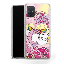 Carry Case Hülle Transparent/glitter ohne Band