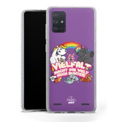 Carry Case Hülle Transparent/glitter ohne Band