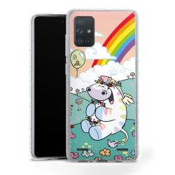 Carry Case Hülle Transparent/glitter ohne Band