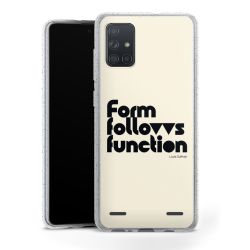 Carry Case Hülle Transparent/glitter ohne Band