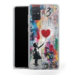 Carry Case Hülle Transparent/glitter ohne Band