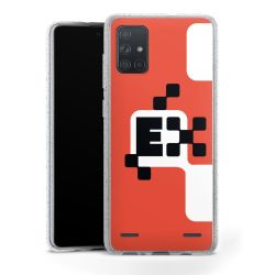 Carry Case Hülle Transparent/glitter ohne Band