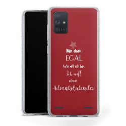 Carry Case Hülle Transparent/glitter ohne Band