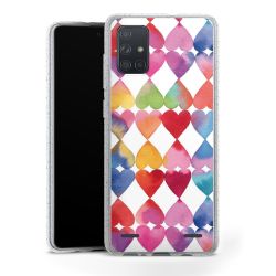 Carry Case Hülle Transparent/glitter ohne Band