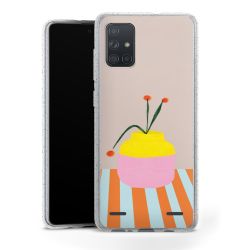 Carry Case Hülle Transparent/glitter ohne Band