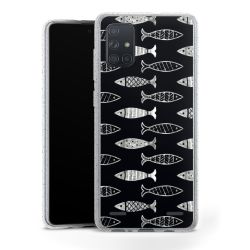 Carry Case Hülle Transparent/glitter ohne Band