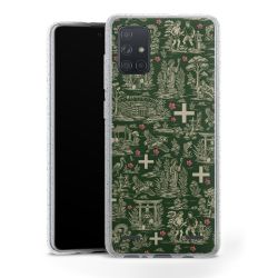 Carry Case Hülle Transparent/glitter ohne Band