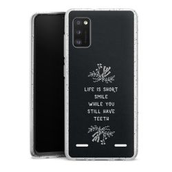 Carry Case Hülle Transparent/glitter ohne Band