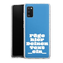 Carry Case Hülle Transparent/glitter ohne Band