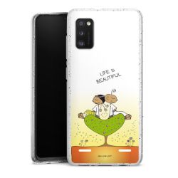 Carry Case Hülle Transparent/glitter ohne Band